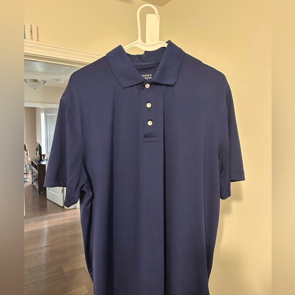 Brooks Brothers golf polo. Large. Dri fit
